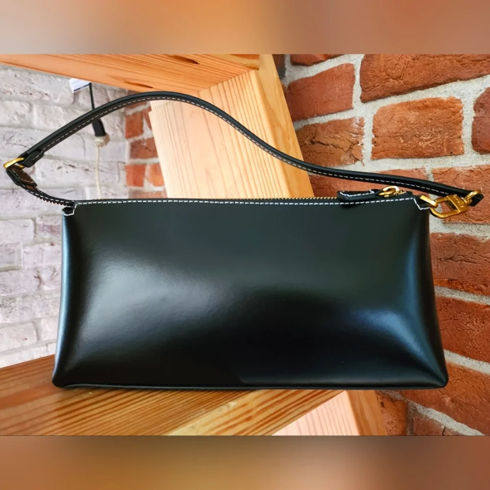 STAUD Kaia Leather Shoulder Bag